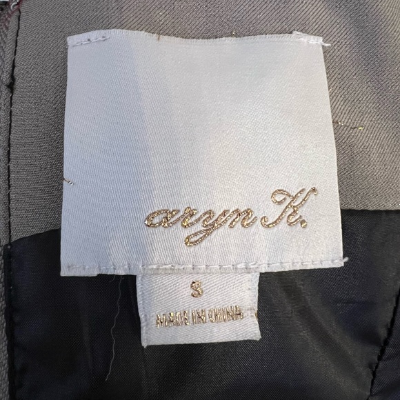 Strapless black and beige dress in size small - Picture 2 of 8